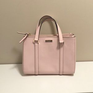 Kate Spade Baby Pink Square Bag w/Adjustable Strap